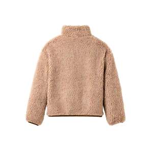 Chaqueta <span class=keywords><strong>Marlene</strong></span> Confetti para Mujer al por Mayor, de Forro Polar Esponjoso, con Cremallera, Cuello Alto, Manga Raglán, Bolsillos, Cálida, Informal, para Invierno - Product Image 4