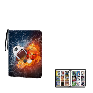 PU cuir Charizard collecteur <span class=keywords><strong>livre</strong></span> dossier pour <span class=keywords><strong>Pokemon</strong></span> TCG 900/400/4/9 poches mode fermeture éclair Collection étui <span class=keywords><strong>carte</strong></span> de crédit - Product Image 3