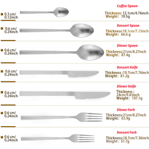 Stainless Steel Silver Flatware Sets,Fork Knife Spoon Set,Wholesale Party Silverware Cutlery Set - Product Image 2