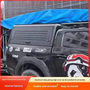 Boîte de chargement arrière à trois portes en alliage d'aluminium pour camionnettes, modèle personnalisé TK01, ouverture sur trois côtés - Product Image 5