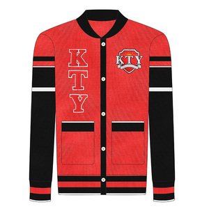 Abiti invernali per confraternite e confraternite in <span class=keywords><strong>cotone</strong></span> Oversize dorato e <span class=keywords><strong>nero</strong></span> per <span class=keywords><strong>Cardigan</strong></span> da uomo - Product Image 3