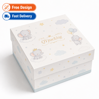 Coffret cadeau pour nouveau-né, best-seller, coffret cadeau de luxe carré pour baby shower, coffret cadeau écologique pour bébé pour anniversaire
