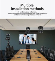 Caméra de conférence et d'éducation 4K UHD avec zoom optique 10x, sortie HDMI/USB pour la capture de cours, la salle de classe et la diffusion en direct