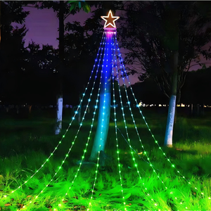 <span class=keywords><strong>Guirnalda</strong></span> de Luces Decorativas para Árbol de Navidad Interior/Exterior, Luces de Cadena RGB con Control Inteligente - Product Image 6