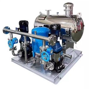 Bomba de refuerzo de frecuencia variable sin presión negativa CDLF 304SS, altura de elevación 200m, 1-300m³/h, sistema de motor de caudal constante True Fre - Product Image 4