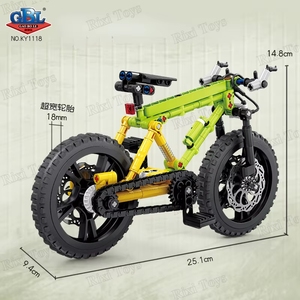KAZI 1118/1119 Ingénieur en mécanique Jaybank, modèle de vélo de montagne pour garçons, ensembles de blocs de construction - Product Image 5