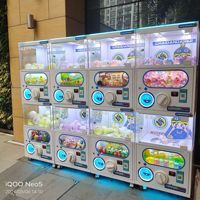 Distributeur de capsules entièrement automatique à double niveau, en métal, avec paiement par pièces et code QR, idéal pour les centres commerciaux – Vente directe usine