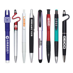 Stylo à bille publicitaire promotionnel, stylo à bille publicitaire lisse, stylo à bille en plastique avec logo personnalisé - Product Image 1