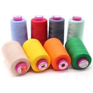 Sale 100% Spun Polyester 40/2 5000y Sewing Thread Supplier For Garment Accessories