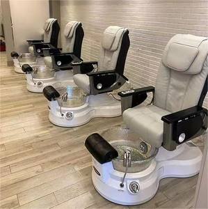2024 Schlussverkauf mehr Design Schönheitspflege Nagelsalon Möbel Keine Installation entspannung Massage Spa Fußpediküre-Stuhl - Product Image 1