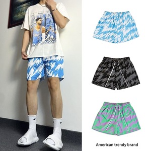 Shorts Deportivos para Hombre, Verano, Casuales, Anti-UV, 100% Algodón, Cierre con Cordón, Impresión Serigráfica, Sin Pedido Mínimo, Venta al Por Mayor - Product Image 3