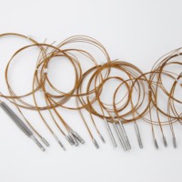 Cartouche chauffante électrique à tête unique en acier inoxydable haute résistance, diamètres 2mm, 3mm, 4mm, 5mm, 6mm, puissance 50W-3000W