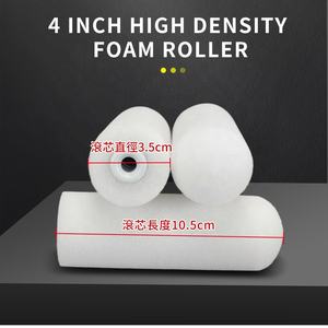 Rouleaux de <span class=keywords><strong>peinture</strong></span> murale en caoutchouc uréthane polyester de qualité industrielle, lot de 12, pour outils de bricolage et de rénovation, personnalisables OEM - Product Image 5