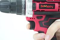 Perceuse électrique 21V, kit avec 2 batteries et chargeur, 25+3 couples, 2 vitesses, couple de 315 In-lb, LED et 23 embouts de perceuse