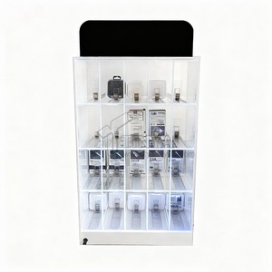 Étui de présentation de <span class=keywords><strong>comptoir</strong></span> avec éclairage LED et câbles USB-C pour chargeurs de téléphone portable, accessoires de téléphone portable, présentoirs à pousser - Product Image 4