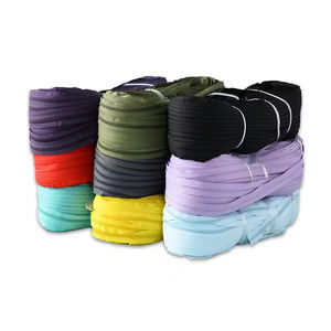 Vente chaude Fermeture à glissière en nylon personnalisée en rouleau 3 #5 # Longue chaîne multicolore pour sacs Vêtements Chaussures Utilisation dans la <span class=keywords><strong>valise</strong></span> <span class=keywords><strong>Tente</strong></span> Textiles de maison - Product Image 3