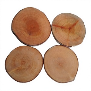 Handcrafted Wooden Round Coasters for Hot and Cold Drinks, Coffee Cups, Tea Mugs, <b>Glasses</b> and Table Protection, Ideal for Home - Product Image 2