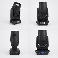 Светодиодный прожектор 380W Moving Head Beam Light 18R с двойной призмой, DMX512, для концертов, дискотек, свадеб и шоу