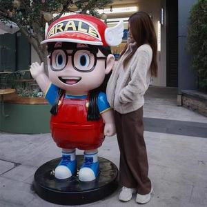 Statua in Resina e Fibra di Vetro Personalizzata di Grandi Dimensioni, Ecologica, Ispirata all'Anime Giapponese Arare, per Decorazione Negozi - Product Image 4