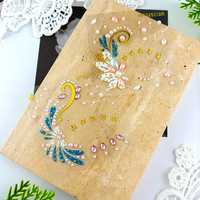 Strass autocollants en forme de visage de cygne, paillettes imperméables pour festival de musique, rave, maquillage de scène