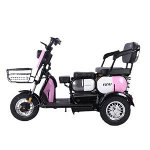 Triciclo Eléctrico Desco de 3 Plazas con Carrocería Abierta, Scooter de Movilidad para Adultos - Product Image 5