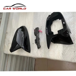 Car World New China-Chic Car <b>Mirror</b> Cover for 2006-2009 ES330/ES350 LED Style <b>Plastic</b> 70x60x60mm Black - Product Image 3