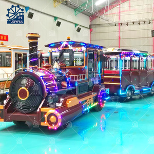 Tren Navideño sin Rieles con Luces LED de Colores para Mercados Nocturnos y Eventos - Product Image 1