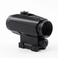 Hunting Prism Scope 3X30 Fixed 3X Magnification Fully Multi Coated Wide Field View Shake Awake Aluminum 10 Brightness Levels