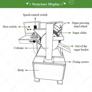 Ligne de production de machines <span class=keywords><strong>à</strong></span> sucettes artisanales sphériques en papier, spéciales petites <span class=keywords><strong>pastilles</strong></span>, pour arc-en-ciel - Product Image 5
