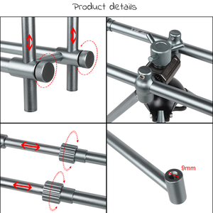 Nuevo Soporte Ajustable y Retráctil para Cañas de Pesca de Carpa, Poste Telescópico Plegable, Accesorios para Aparejos de Pesca - Product Image 2