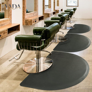 Tappetino Semicircolare per Salone di Bellezza, Tappetino in Gel Facile da Pulire per Stilisti, da Posizionare Dietro la Sedia - Product Image 2