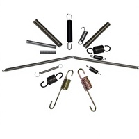 Ressort de torsion en spirale universel en acier plat 65Mn de haute qualité, réglable en angle, de qualité industrielle, 20 lb, avec crochets à droite