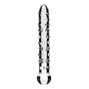 पुरुषों और महिलाओं के लिए चिकनी ग्लास डिल्डो - Product Image 1