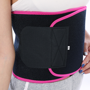 Logo personnalisé en gros néoprène taille réglable formateur sueur bande <span class=keywords><strong>sauna</strong></span> minceur ceinture pour les femmes perte de poids tondeuse - Product Image 4