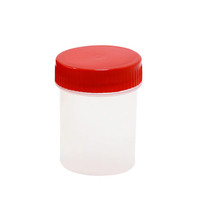 Venta al por mayor 30ml contenedores de muestras médicas desechables Botellas de plástico y contenedores de muestras de orina