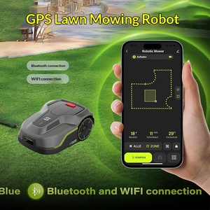 Robot tondeuse intelligent entièrement automatique à ultrasons pour jardin domestique, haute efficacité, charge rapide, 90-120 C--30 - Product Image 6