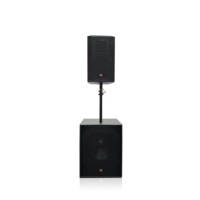 Système de sonorisation professionnel, enceintes Line Array, double subwoofer 12 pouces et 18 pouces pour événements, fêtes et spectacles