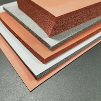 Feuilles de mousse de silicone sur mesure pour l'isolation automobile, résistance à la chaleur de -50°C à 280°C, certifiées UL94 V0