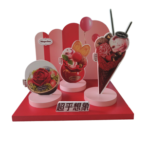 Mesa de Exhibición para Tienda, Mesa Independiente, Caja de Exhibición, Mesa de Publicidad, Exhibidor de Letreros - Product Image 3