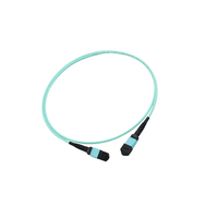 Cable de conexión OM3/OM4 MPO original de fábrica Cable troncal MPO de fibra 12 Cable troncal 8/12/24F MTP MPO