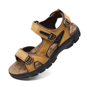 2026 New Products Ideas Sandalias De Hombre Nice Quality Men's Summer Rhinestone <b>Sandals</b> Leather <b>Sandals</b> Outdoor - Product Image 5