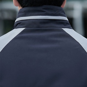 Ventes en gros de vestes d'hiver pour hommes printemps et automne, tissu tissé, veste de travail, logo brodé personnalisé, veste bomber pour hommes - Product Image 3