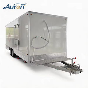 Nuevo Camión de Comida Móvil Retro Moderno de Acero Inoxidable y Fibra de Vidrio, Resistente a la Corrosión, para Helados y Comida Rápida, Venta al Por Mayor - Product Image 1