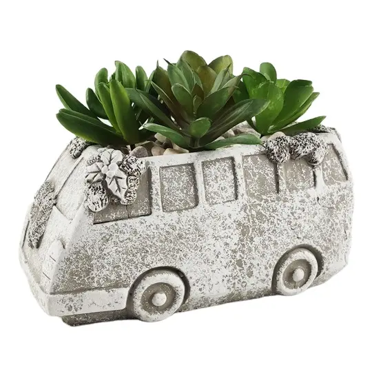 Novo Design Eco amigável Pots Car Shape Flower Pot Atacado Flower Plant Plant