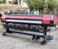 Máquina de impresión de pancartas de gran formato Disen, impresora Plotter, pegatina, Impresión de vinilo de 2,5 m, cabezal de impresión xp600 dx5, impresora eco solvente