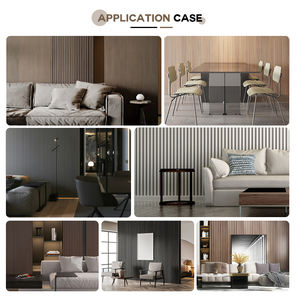 Panneau mural WPC moderne, facile à installer, économique, imperméable, ignifuge et résistant à l'humidité pour la décoration intérieure, chambres et salons - Product Image 3