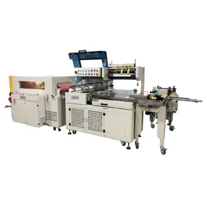 L Type Shrink Wrapping Machine Automatic Heat Shrinking Tunnel Sealing Machine For Carton