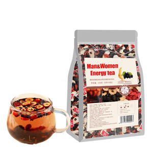 Thé Sombre Homme & Femme pour la Santé Thé Vitalité Masculine Maca Ginseng Mûrier Boost d'Énergie Naturel Bio Sachets de Thé aux Herbes - Product Image 2