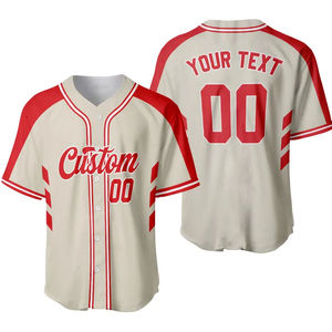 Tontons maillots de broderie à séchage rapide personnalisables pour hommes/femmes adultes jeunes enfants Baseball Softball grande taille respirant - Product Image 3