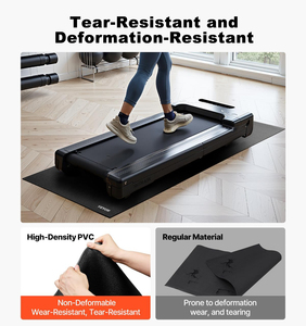 <span class=keywords><strong>Tapis</strong></span> de <span class=keywords><strong>tapis</strong></span> roulant en PVC haute densité de 8 mm, épaissi, antidérapant, absorbant les chocs, <span class=keywords><strong>anti</strong></span>-vibrations pour équipement de gym - Product Image 4